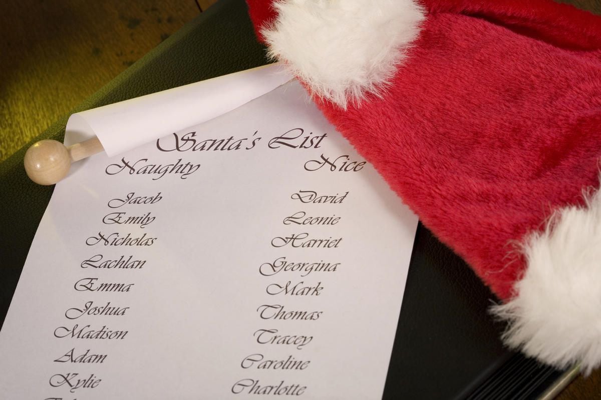 Look at this year's naughty or nice list before Santa checks it twice –  Deseret News, image size:1200x799