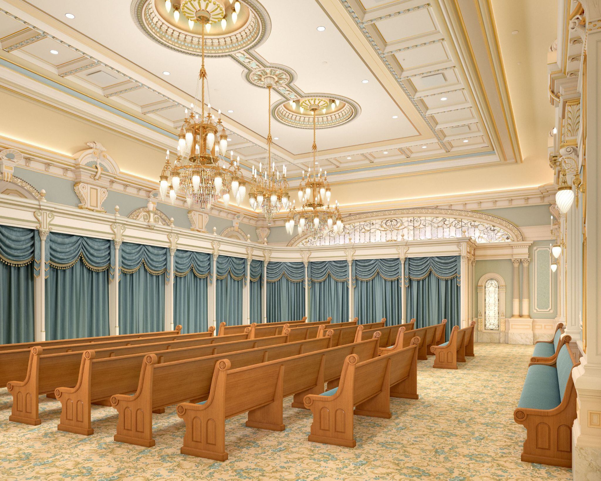 How the renovation is changing the Salt Lake Temple's interior – Deseret  News, image size:2048x1639