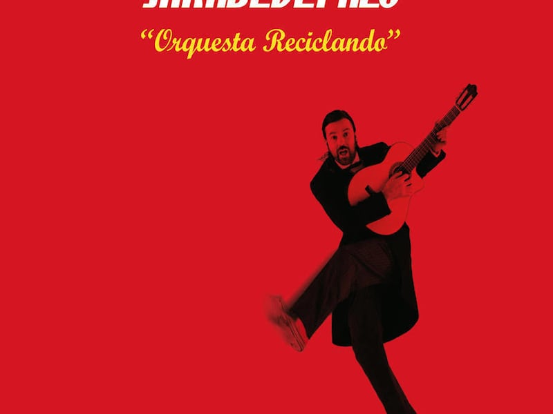 This CD cover image released by Nacional Records shows the latest release by Jarabe de Palo, "Orquesta Reciclando."