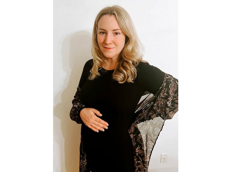 This image provided by Kate Cox shows Kate Cox. The Texas Supreme Court reversed a lower-court ruling that would have allowed Cox to receive an abortion.
