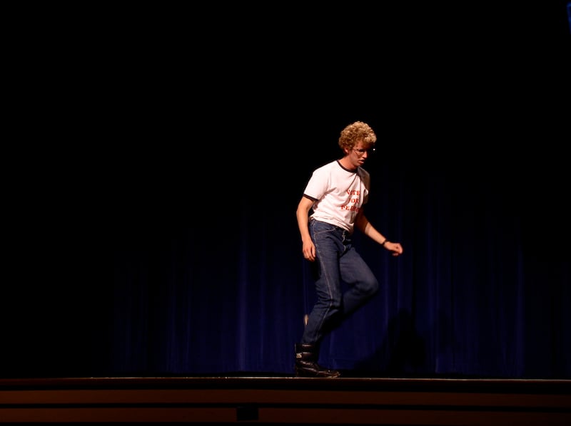 Jon Heder in a scene from "Napoleon Dynamite."