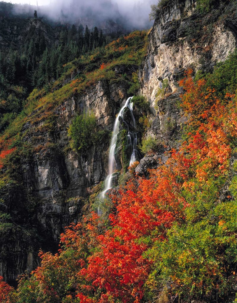 Waterfall at Mt. Timpanogos