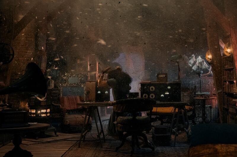 Aria Mia Loberti as Marie-Laure in an episode of “All the Light We Cannot See.”