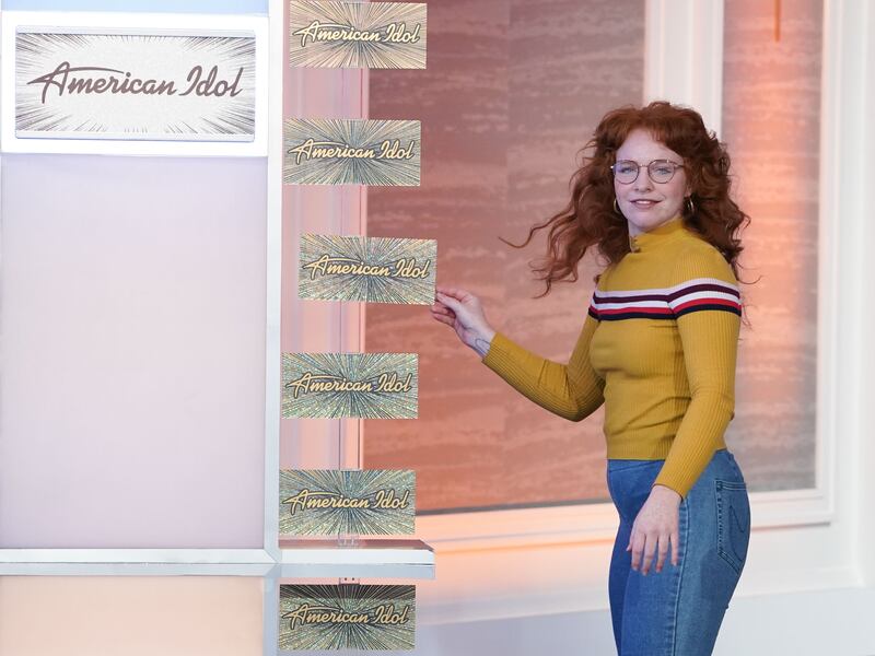 Sara Beth Liebe on “American Idol.”