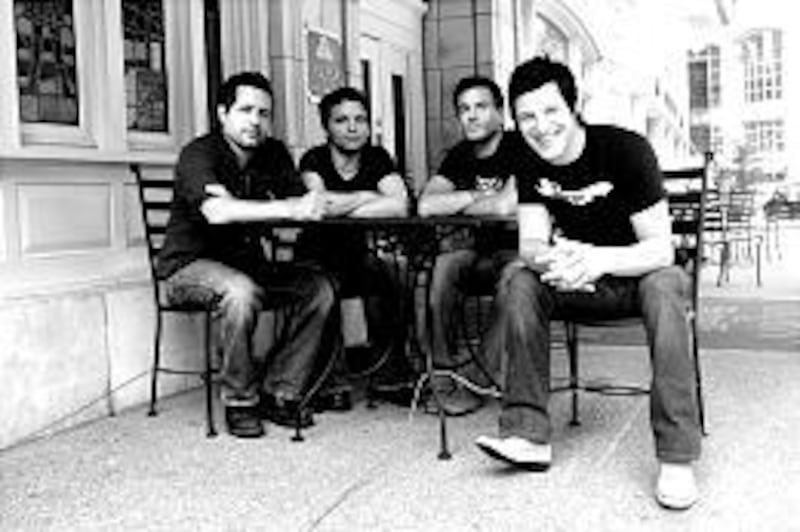 Bardi Martin, left, Scott Mercado, Peter Klett and Kevin Martin make up the group Candlebox.