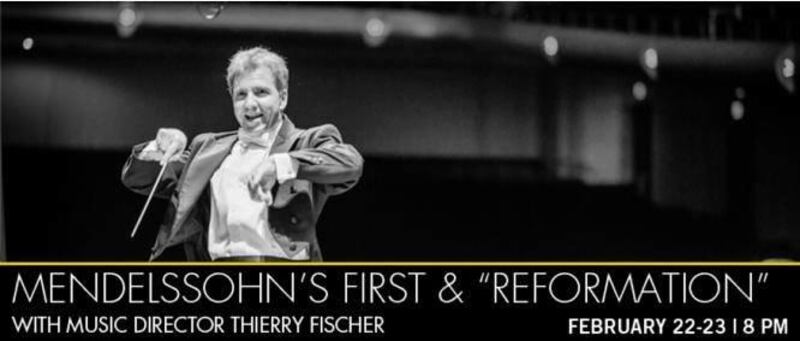 A season-long performance cycle of Felix Mendelssohn's five symphonies performed by the Utah Symphony will come to an end with a concluding concert on Feb. 22 and 23 at 8 p.m. in Abravanel Hall.