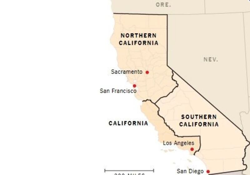 Billionaire venture capitalist Tim Draper wants to split California into three different states.