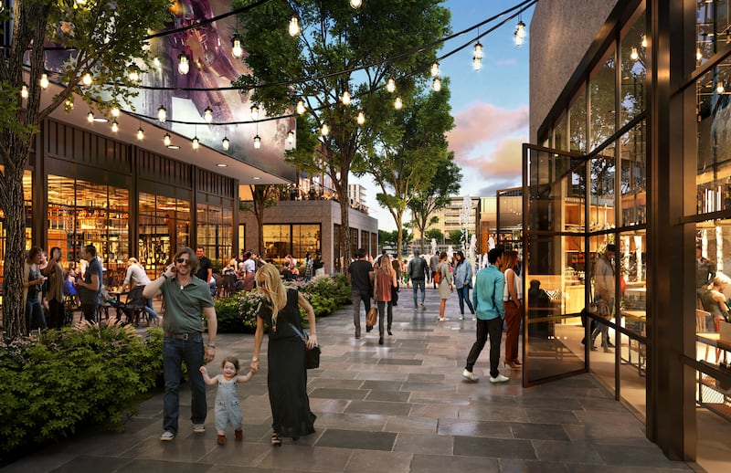 A rendering of a possible development in Draper.