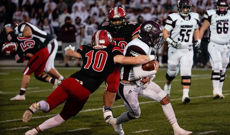 High school football: Grantsville edges Morgan for 3A state title ...