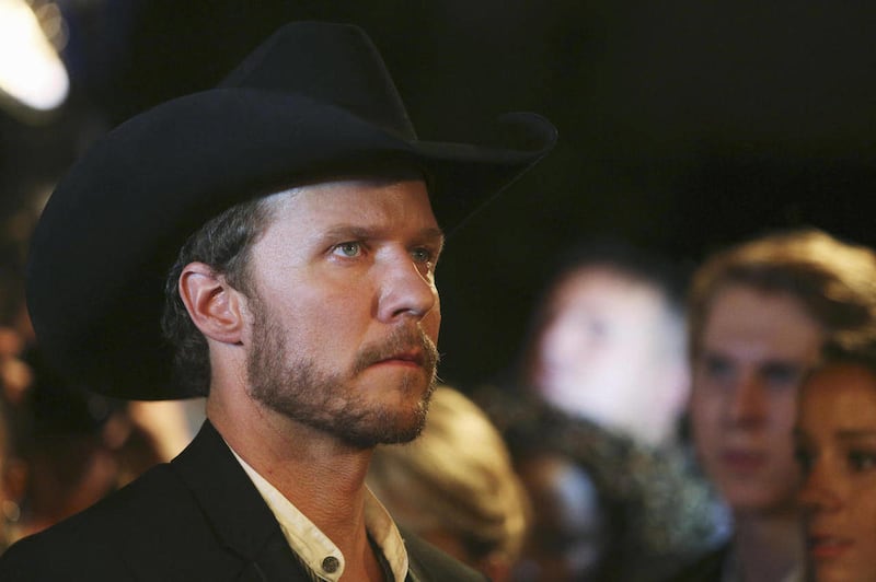 This photo provided by ABC shows Will Chase in a scene from ABC's drama, "Nashville." Chase stars as country superstar Luke Wheeler on the show which airs Wednesdays at 10 p.m. EDT.