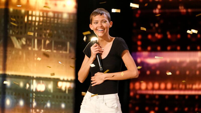 Jane Marczewski, who goes by the stage name Nightbirde, received the golden buzzer from “AGT” judge Simon Cowell during her audition.