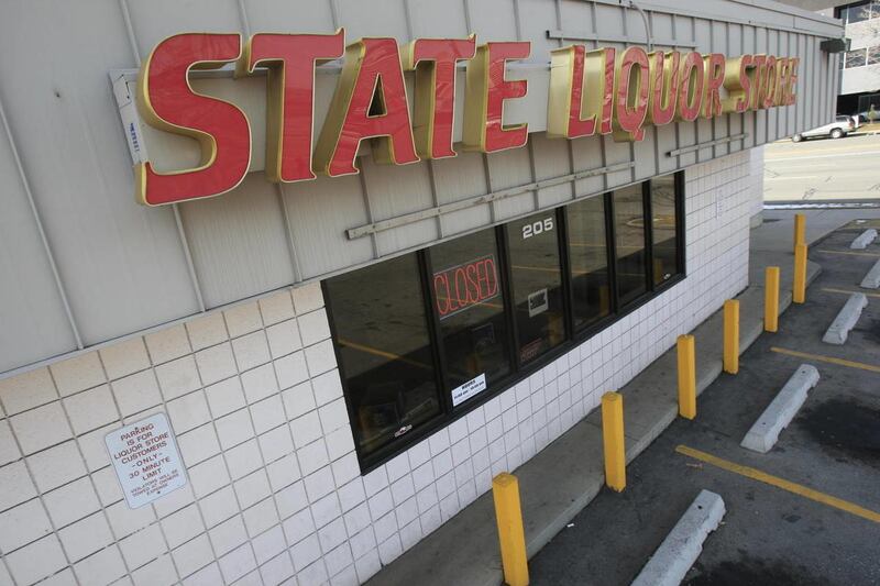 A Utah state liquor store photographed on Feb. 20, 2012.