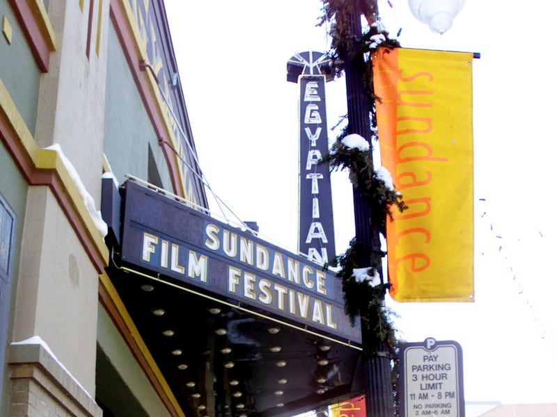 The Sundance Film Festival in Park City in January 2001.
