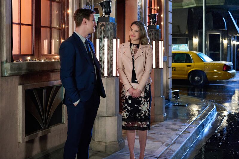 Evan Roderick and Aimee Teegarden in ‘Autumn in the City.’