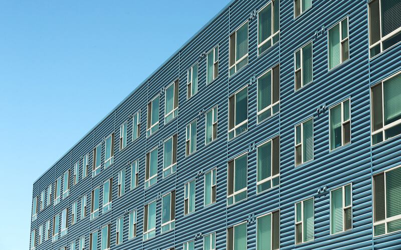 Project Open in Salt Lake City on Tuesday, June 12, 2018. Its developers say it is the tallest net-Zzro apartment building in Utah and the first to be built for the same cost as a conventional building.