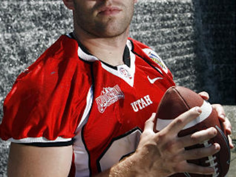 Utah football player Steve Tate