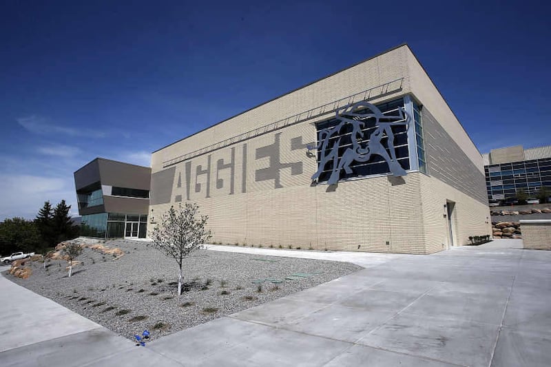 The Wayne Estes Center opens at Utah State University in Logan, Wednesday, May 14, 2014.