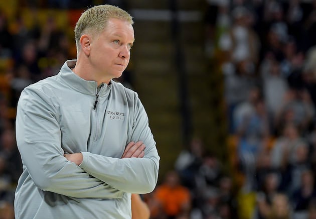 Williams and Moore score 20 points each, Grand Canyon knocks off No. 23 Utah State 84-74