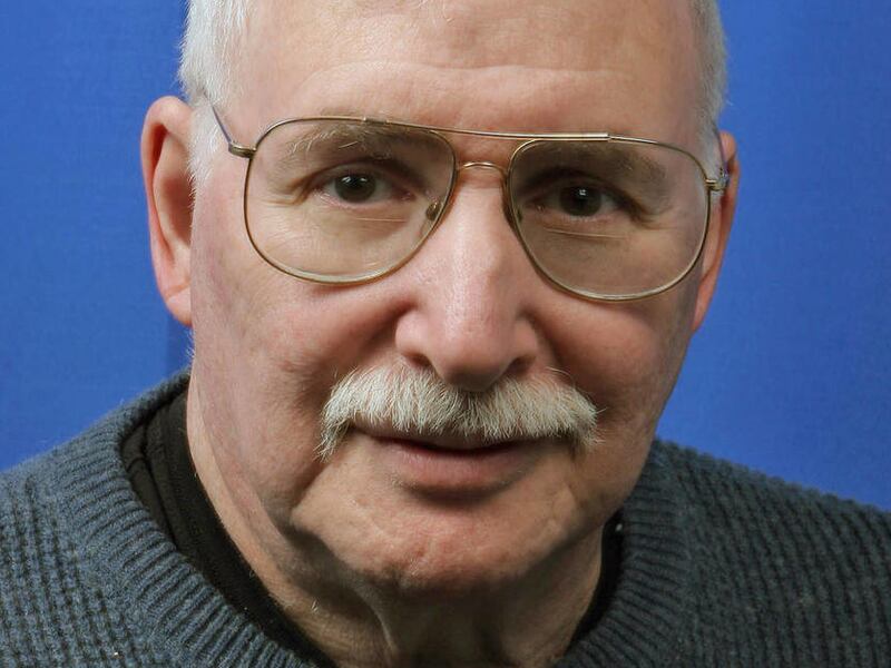 FILE - This is an undated file photo showing former Associated Press sports writer Dave Goldberg. Goldberg, one of the nation's top football writers and an award-winning veteran of 41 years at The Associated Press, died Sunday, Feb. 8, 2015, at Northern W