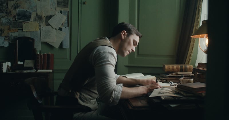 Nicholas Hoult in the film "Tolkien."