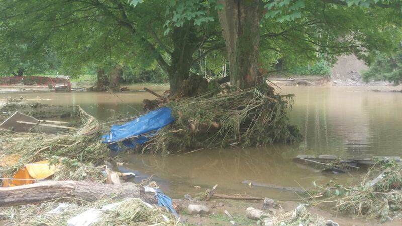 Extensive flooding in parts of Germany and other neighboring countries have left a trail of destruction.