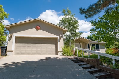 A photo of Aaron Shamo's home in Cottonwood Heights, Utah.
