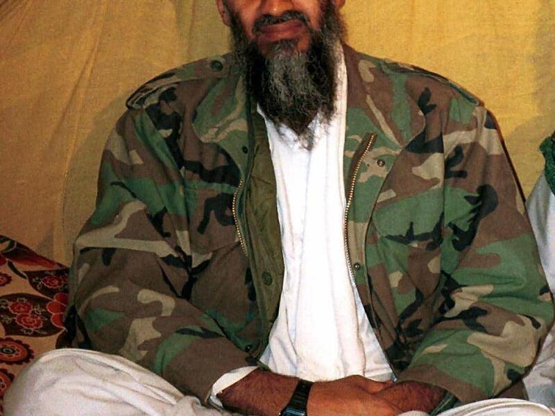 This is an undated file photo of al Qaida leader Osama bin Laden, in Afghanistan.