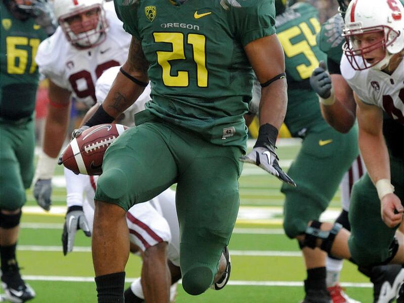 Oregon running back LaMichael James was a Heisman Trophy finalist last season as a sophomore.