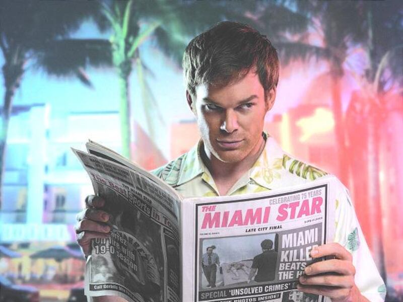 Emmy-winner Michael C. Hall stars as Dexter Morgan.