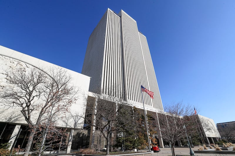 The Church Office Building of The Church of Jesus Christ of Latter-day Saints in Salt Lake City.