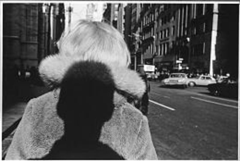 This photograph by Lee Friedlander is titled "New York City, 1966." An exhibition of the photographer's work runs this summer in New York.