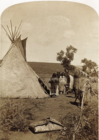 Titled "Elk Skin Tent," the photo was taken by John "Jack" Hillers circa 1872-75. The photo will be up for display at Maynard Dixon Home in Mount Carmel starting March 15.