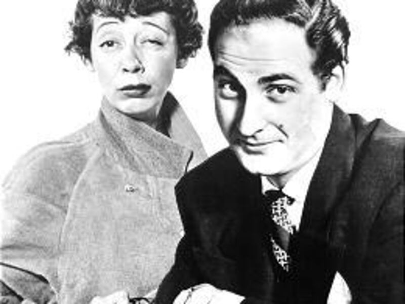 Imogene Coca and Sid Caesar in "Your Show of Shows." Caesar turned 83 in September.