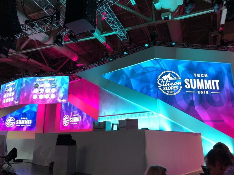 The second annual Silicon Slopes Tech Summit attracted over 14,000 attendees to two days of speakers, presentations and breakout sessions focused on tech issues. The event almost tripled the attendance from last year's debut version.