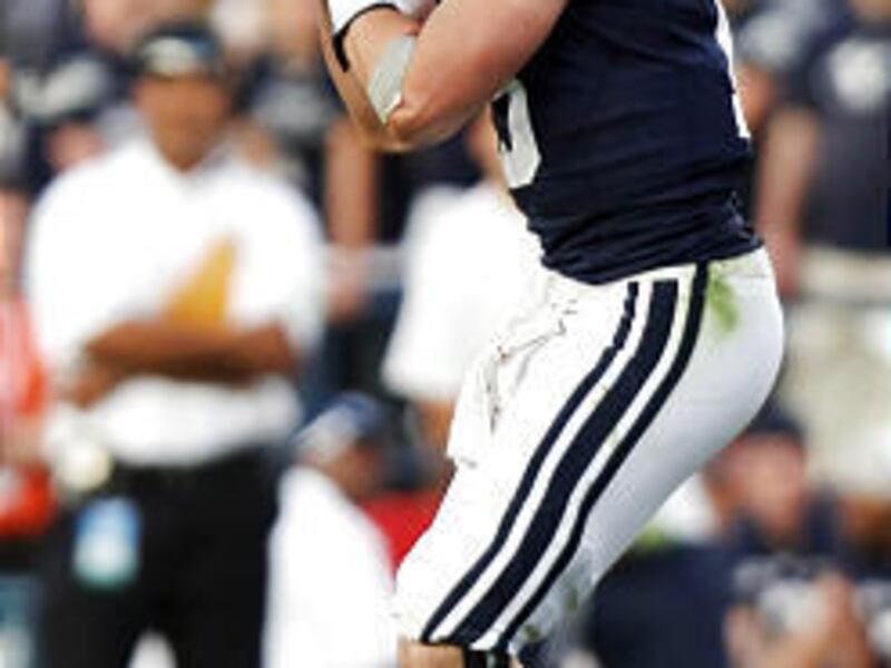 Max Hall rates this year's win over Utah as the best of his 31 career victories.