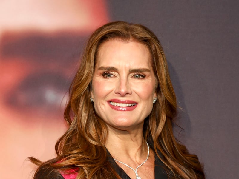 Actor Brooke Shields attends the premiere of “Pretty Baby: Brooke Shields” at Alice Tully Hall in New York.