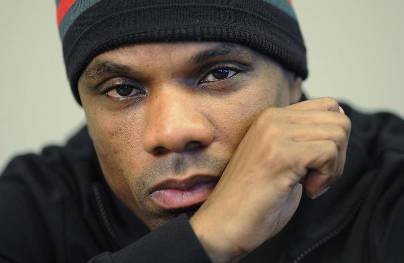 In this March 17, 2011 photo, Grammy-Award winning gospel recording artist Kirk Franklin poses for a portrait in Atlanta. Franklin, spoke with The Associated Press on his new album "Hello Fear," his book "The Blueprint: A Plan for Living Above Life's Stor