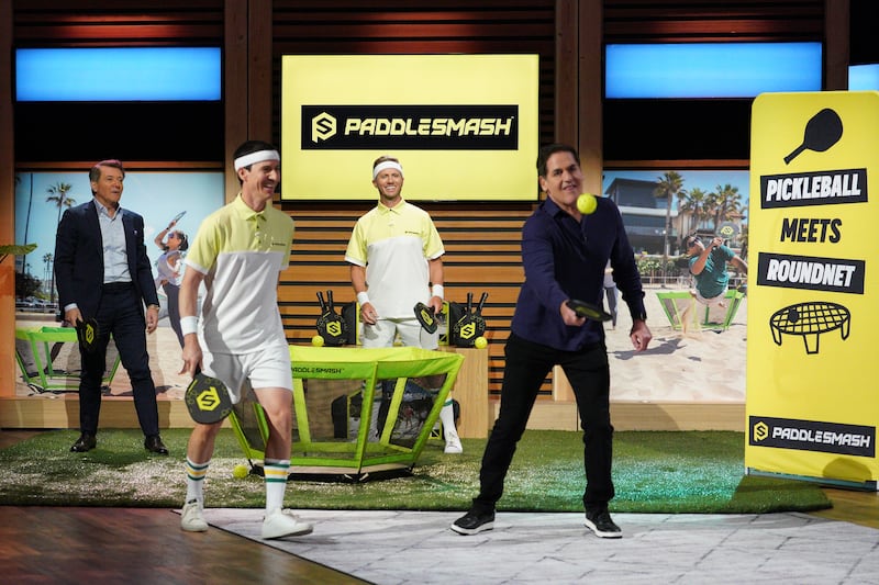 PaddleSmash, a backyard game out of Utah that combines elements of pickleball and spikeball, makes an appearance on “Shark Tank.”