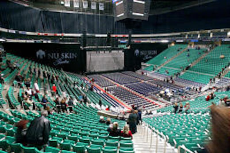 The Nu Skin Theatre at the Delta Center will seat 3,000 to 7,000 spectators, depending on artists' requests.