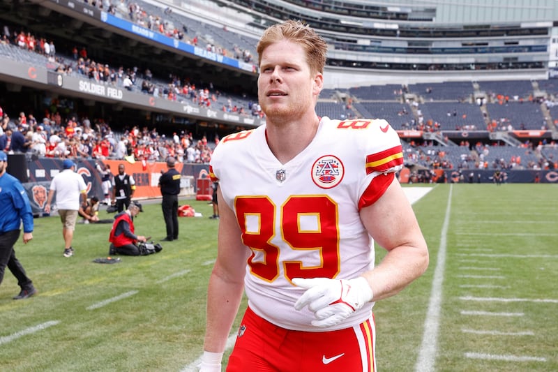 Kansas City Chiefs tight end Matt Bushman, who starred collegiately at BYU, is one win away from earning a Super Bowl ring with the Chiefs.