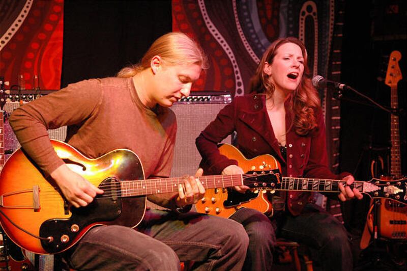 Husband-and-wife duo Derek Trucks and Susan Tedeschi perform as part of Soul Stew Revival.