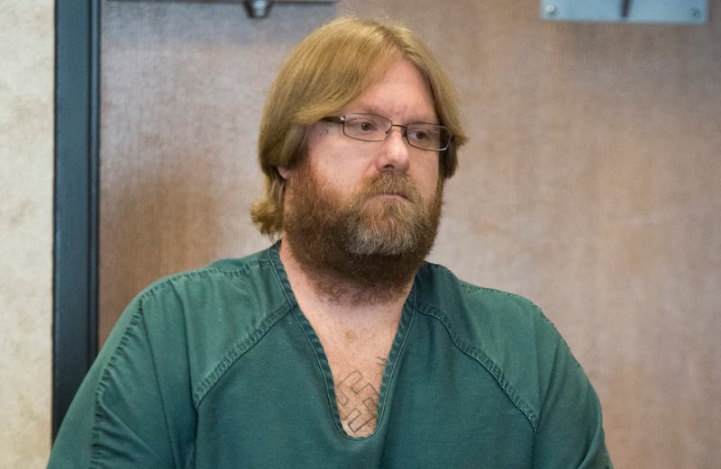Jerrod Baum appears for a hearing in Provo on April 26, 2018.