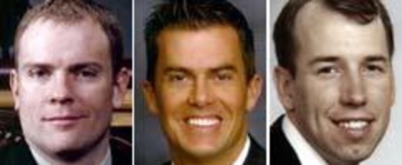 Les McGuire, Ray Hooper and Blaine Pugmire