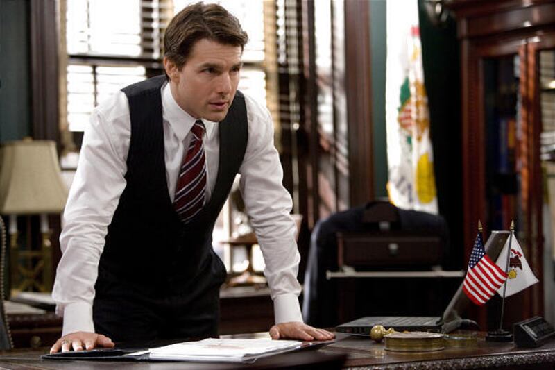 Tom Cruise stars as a charismatic senator in "Lions for Lambs," a movie about war and politics.