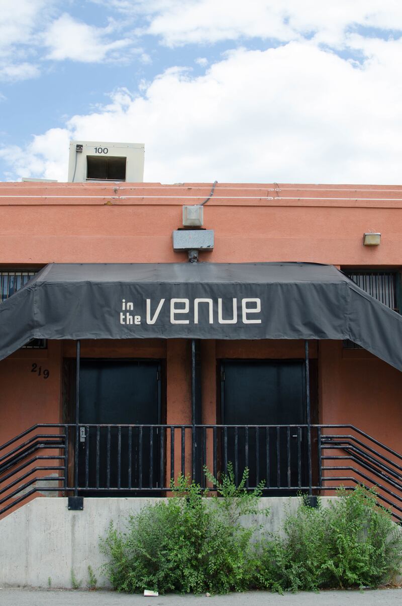 The entrance to In the Venue in downtown Salt Lake City on Thursday, July 27, 2017.