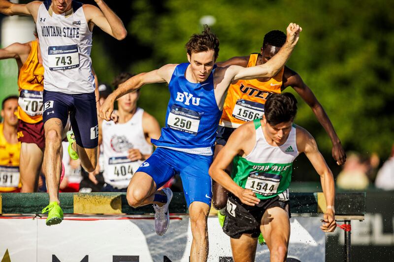 BYU’s Kenneth Rooks will be among the favorites in the steeplechase event at this week’s NCAA track and field championships.