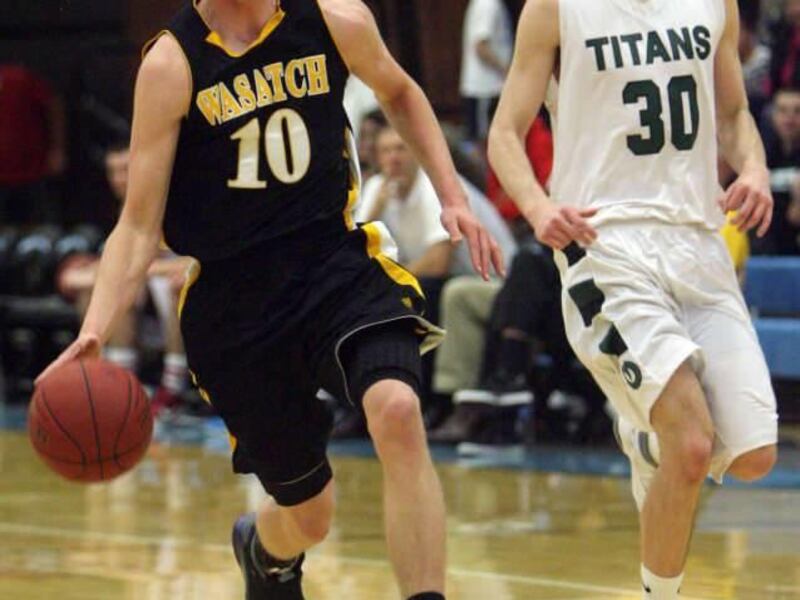 as they play in the 3A 4A allstar basketball game at West Jordan High School Friday, March 30, 2012.