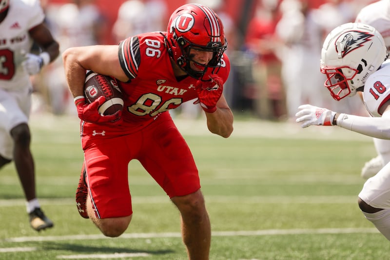 Utah tight end Dalton Kincaid is a projected first-round pick in the 2023 NFL draft.