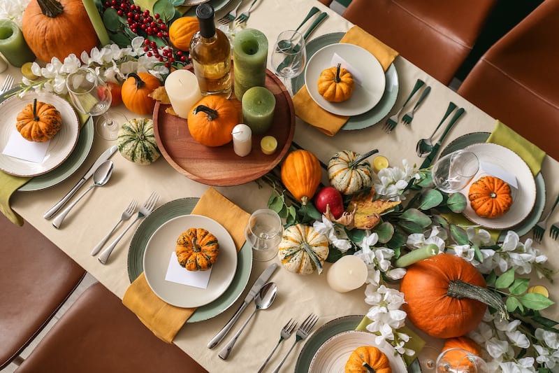 Thanksgiving is a celebration of gratitude and feasting with friends and family.