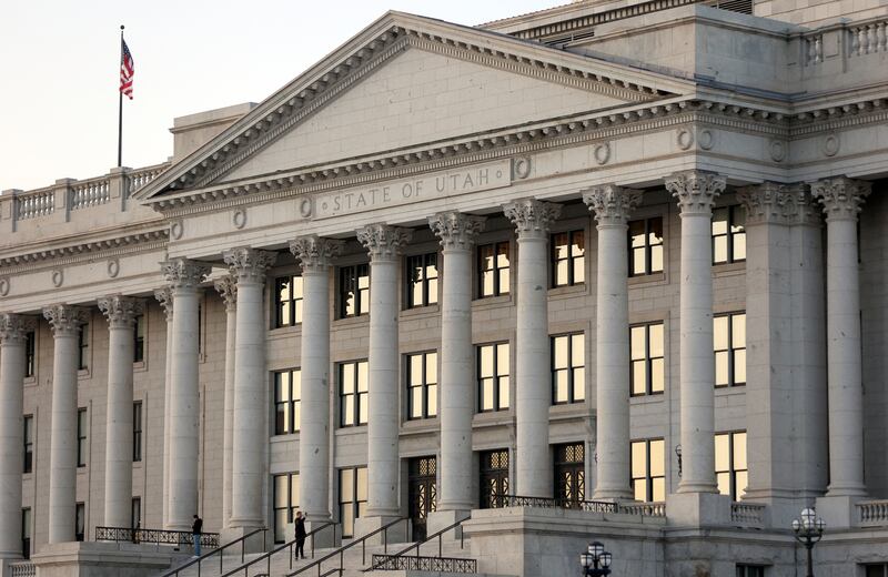 The Capitol is pictured in Salt Lake City on Monday, Jan. 29, 2024.